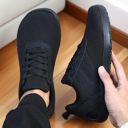 Mesh Barefoot Shoes Men's Wide Toe Minimalist Sneakers Lightweight Breathable Casual Shoes Designer Running Shoe Casual Sneakers