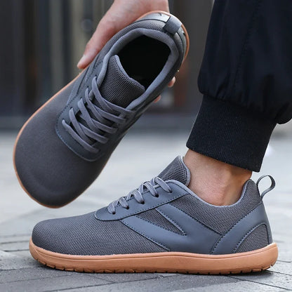 Mesh Barefoot Shoes Men's Wide Toe Minimalist Sneakers Lightweight Breathable Casual Shoes Designer Running Shoe Casual Sneakers